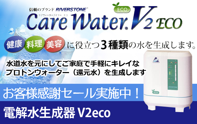 電解水生成器　V2eco
